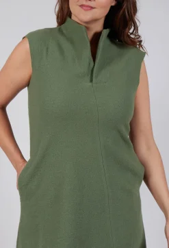 Toya Dress in Khaki