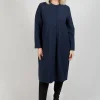 Travel Dress in Dark Navy