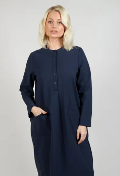 Travel Dress in Dark Navy