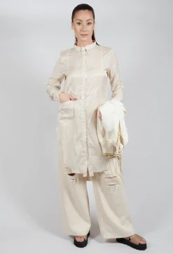 Treasury Tongue Shirt in Cream