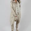 Trench Coat in Eraser