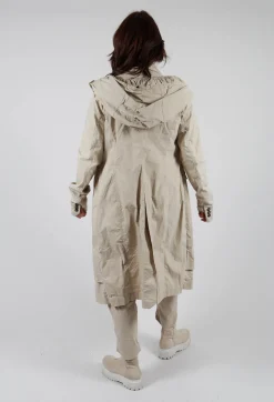 Trench Coat in Eraser