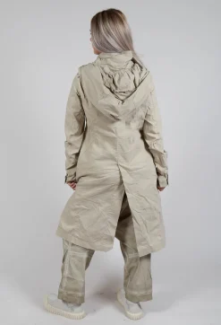 Trench Coat in Eraser