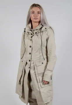Trench Coat in Eraser
