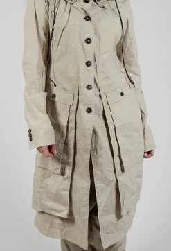 Trench Coat in Eraser