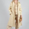 Trench Coat in Honey