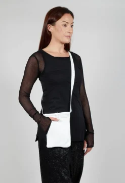 Trouser Detail Bag in White