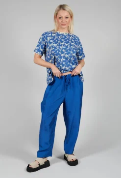Trousers Still Amparo Blue in Blue
