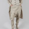 Trousers with Statement Pockets in Eraser