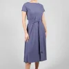 T-Shirt Dress in Midnight Blue