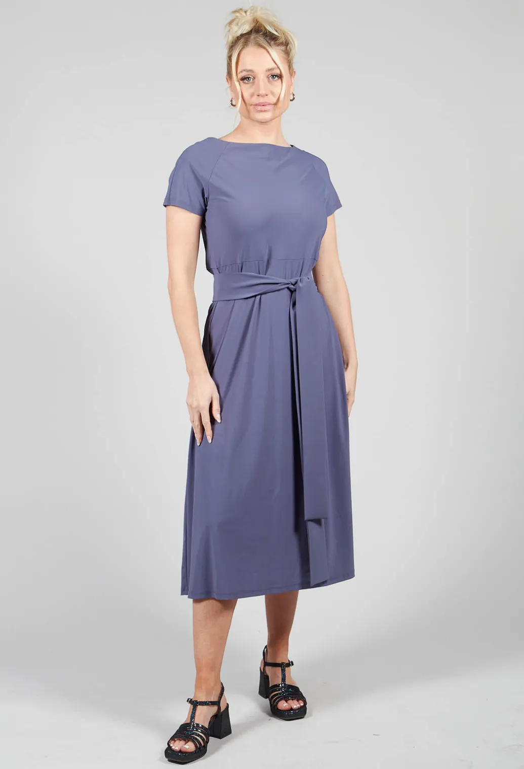 T-Shirt Dress in Midnight Blue