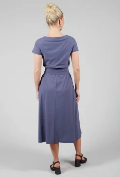 T-Shirt Dress in Midnight Blue