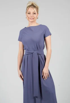T-Shirt Dress in Midnight Blue