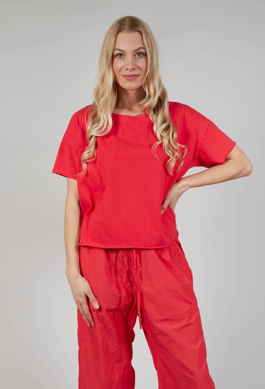 T-Shirt HC in Poppy Red