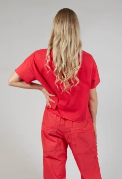 T-Shirt HC in Poppy Red