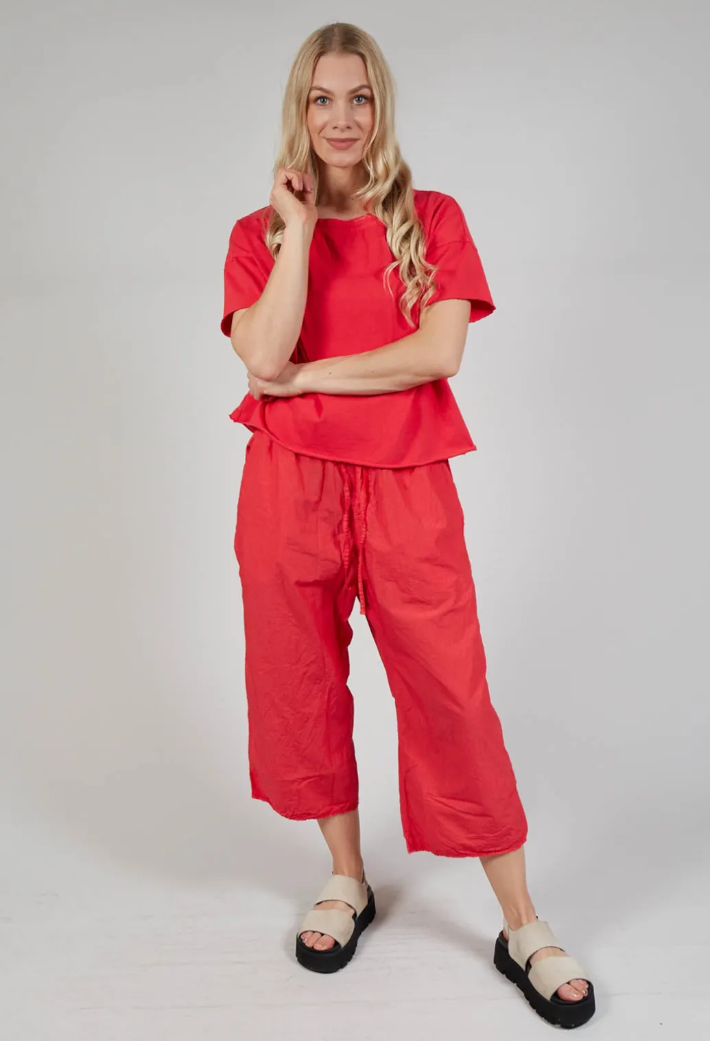 T-Shirt HC in Poppy Red