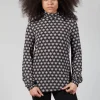 T-Shirt in Nero Beige