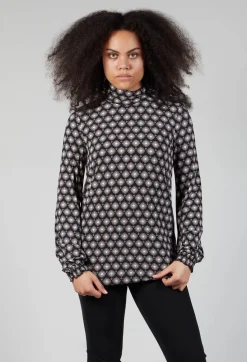 T-Shirt in Nero Beige
