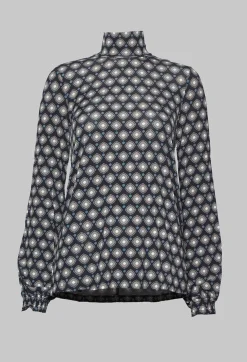 T-Shirt in Nero Beige