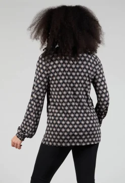 T-Shirt in Nero Beige
