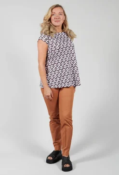 T-Shirt in Testa Moro / Natural
