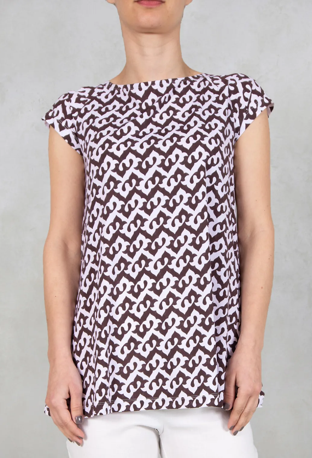 T-Shirt in Testa Moro / Natural