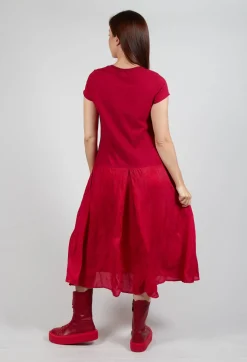 T-Shirt Pocket Dress in Sunset Cloud