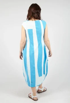Tulip Dress with Feature Pockets in Malibu Print