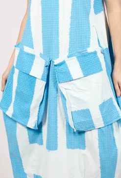 Tulip Dress with Feature Pockets in Malibu Print