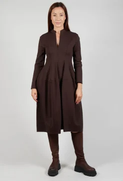 Tulip Hem Dress in Java
