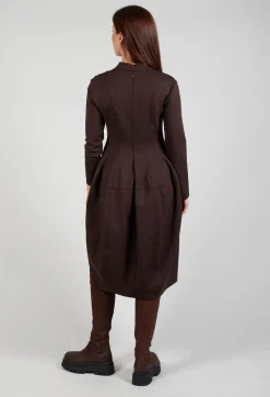 Tulip Hem Dress in Java