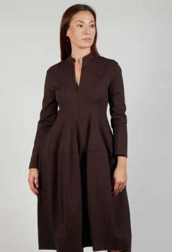 Tulip Hem Dress in Java
