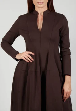 Tulip Hem Dress in Java