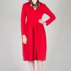 Tulip Hem Dress in Marlboro