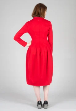 Tulip Hem Dress in Marlboro