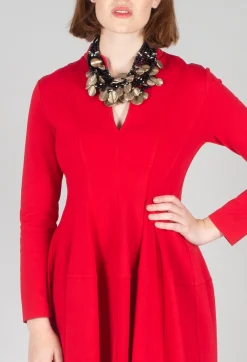 Tulip Hem Dress in Marlboro