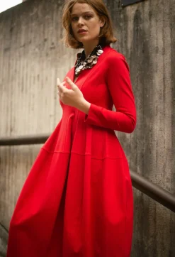 Tulip Hem Dress in Marlboro