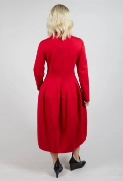 Tulip Hem Dress in Marlboro