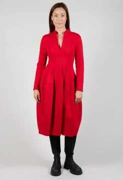 Tulip Hem Dress in Marlboro