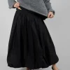 Tulip Shaped Skirt in Black