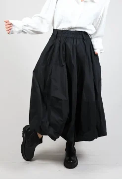 Tulip Shaped Skirt in Black