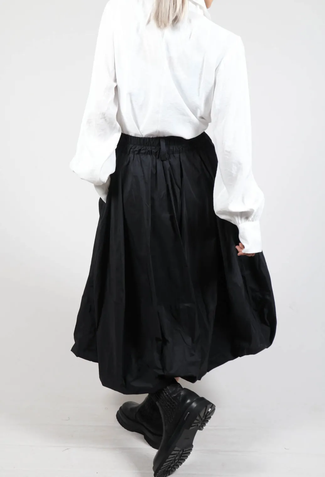 Tulip Shaped Skirt in Black