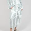 Tulip Skirt with Feature Pockets in Grey Print