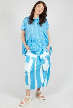 Tulip Skirt with Feature Pockets in Malibu Print