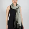 Tulle Scarf in Olive