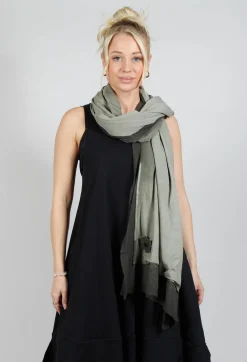 Tulle Scarf in Olive