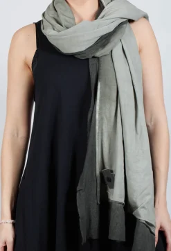 Tulle Scarf in Olive