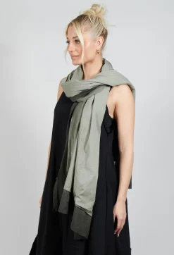 Tulle Scarf in Olive