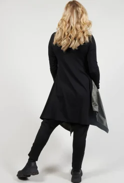 Tunic Bise In Black Olive Green