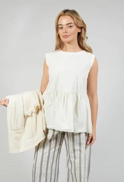Tunic Blouse in Chalk